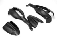 Handguards and mirror cover