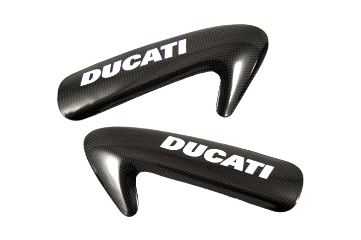 Protezioni serbatoio fibra carbonio Ducati SBK 848 1098 1198