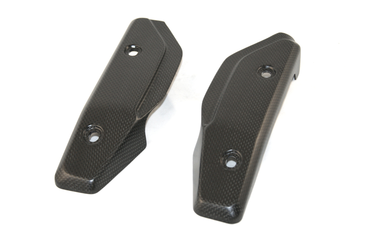 Ducati Hypermotard 821 - Hyperstrada 821 carbon fiber water radiator cover kit
