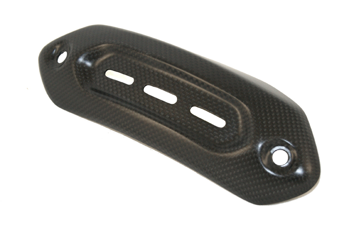 Paracalore collettore scarico fibra carbonio Ducati Hypermotard Hyperstrada 821