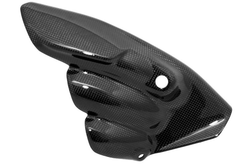 MV Agusta F3 carbon fiber exhaust heat shield