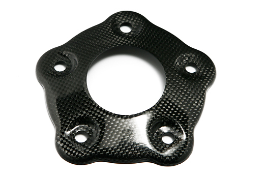 Cover portacorona fibra carbonio Ducati SBK 848