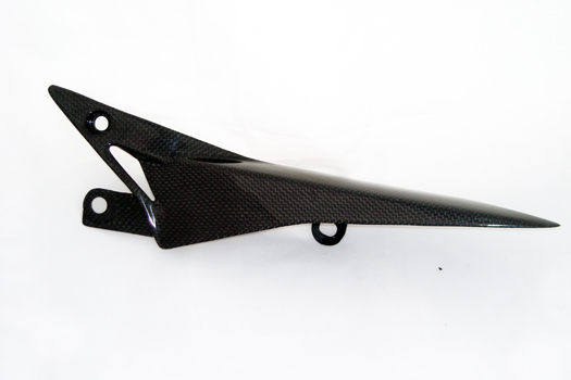 Ducati Multistrada 1200 carbon fiber upper chain guard