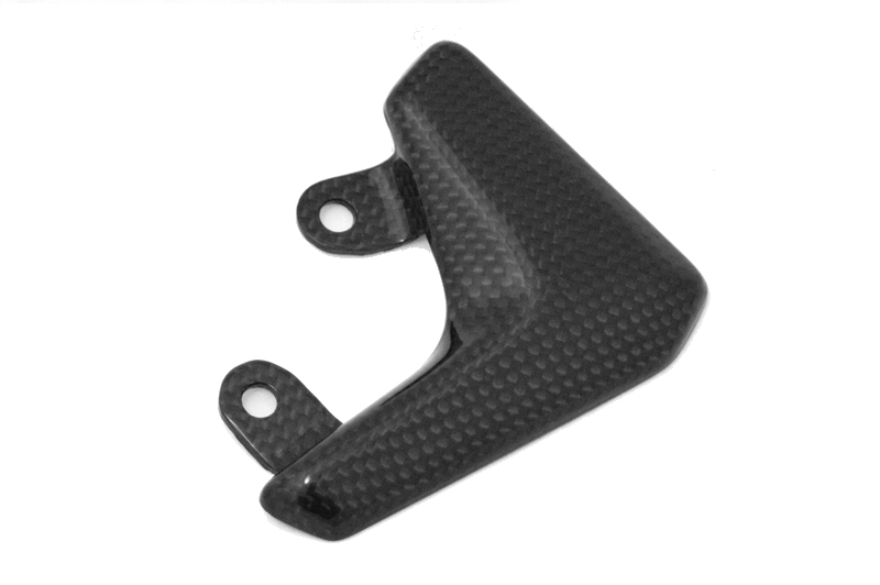 MV Agusta Rivale 800 carbon fiber heel guard (left)