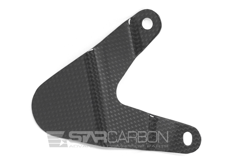 Ducati Streetfighter 848/Streetfighter S Heel Guard Plate Carbon Fiber Fibre 