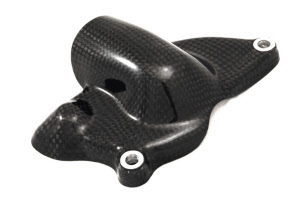 Ducati Streetfighter carbon fiber water pump cover