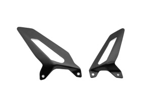 Paratacchi pedane pilota fibra carbonio DUCATI SBK PANIGALE 899 959 1199 1299